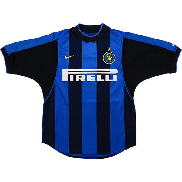 Tailandia Camiseta Inter Milan 1ª Retro 2000 2001 Azul